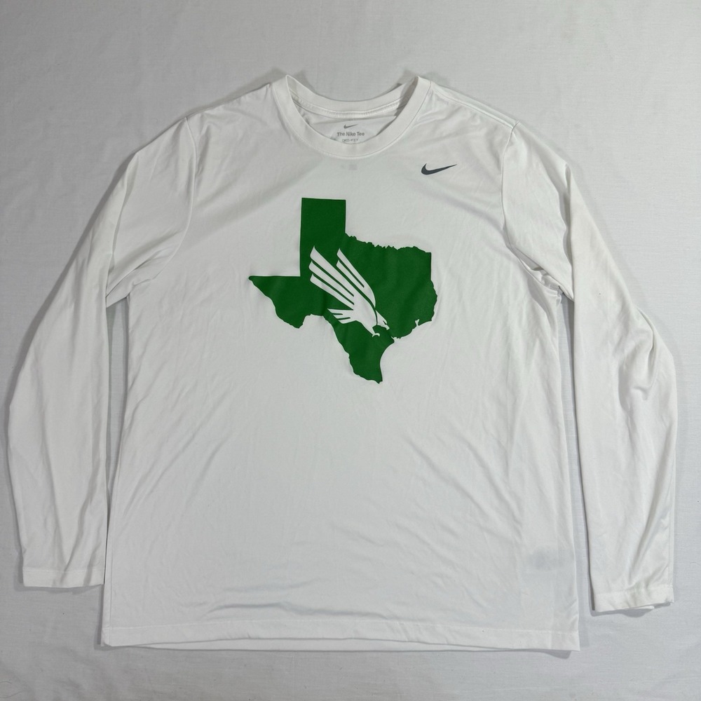 Nike North Texas Football Men's Sz XXL Long Sleeve Shirt